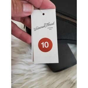 Women's Jayden Double Zip Ankle Bootie - Black Size 10